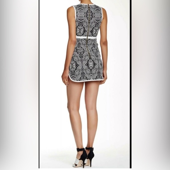 Rachel Zoe NWT jacquard mini dress with pockets! - Picture 3 of 10